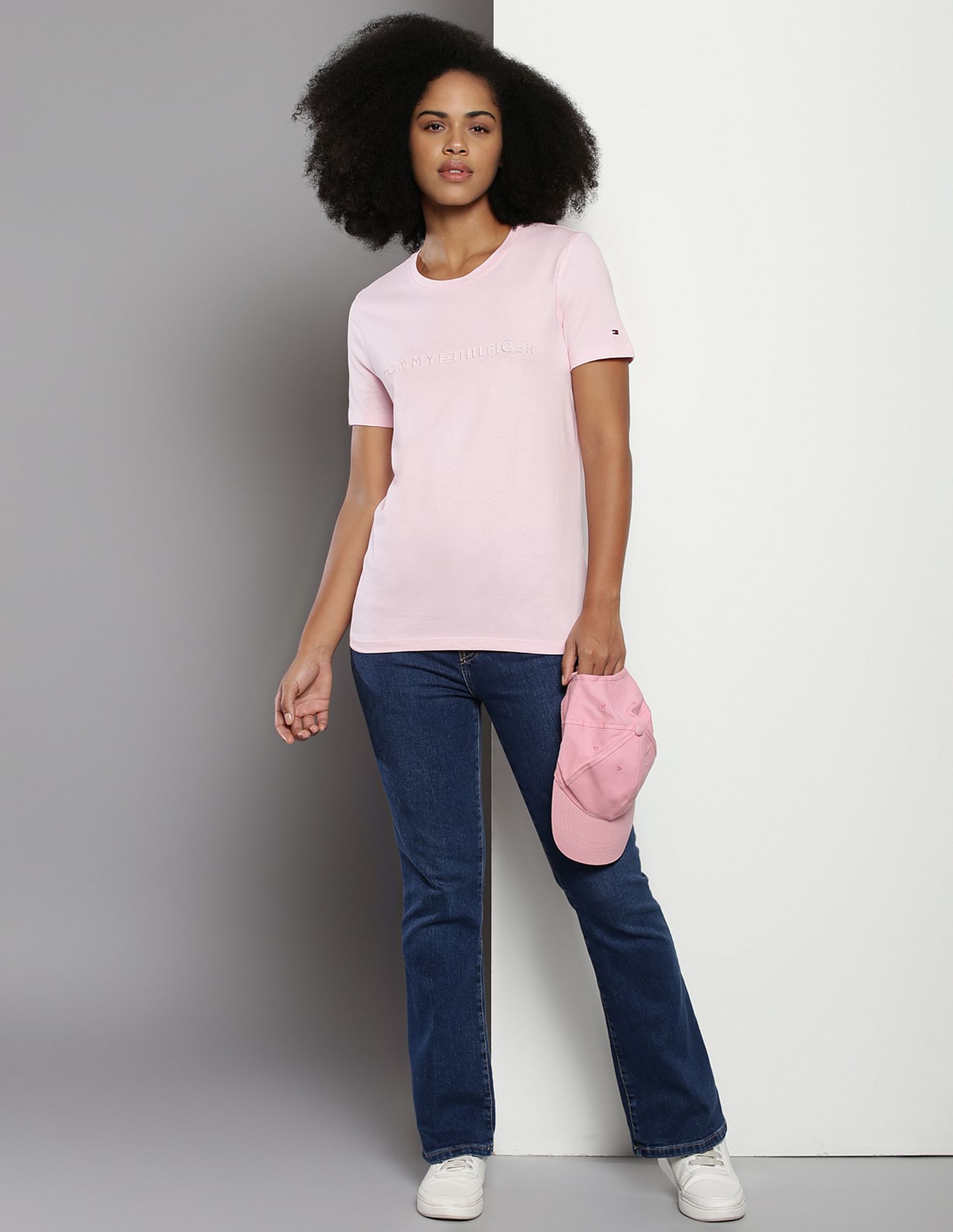 Tommy Hilfiger Embroidered Logo Sustainable T-Shirt