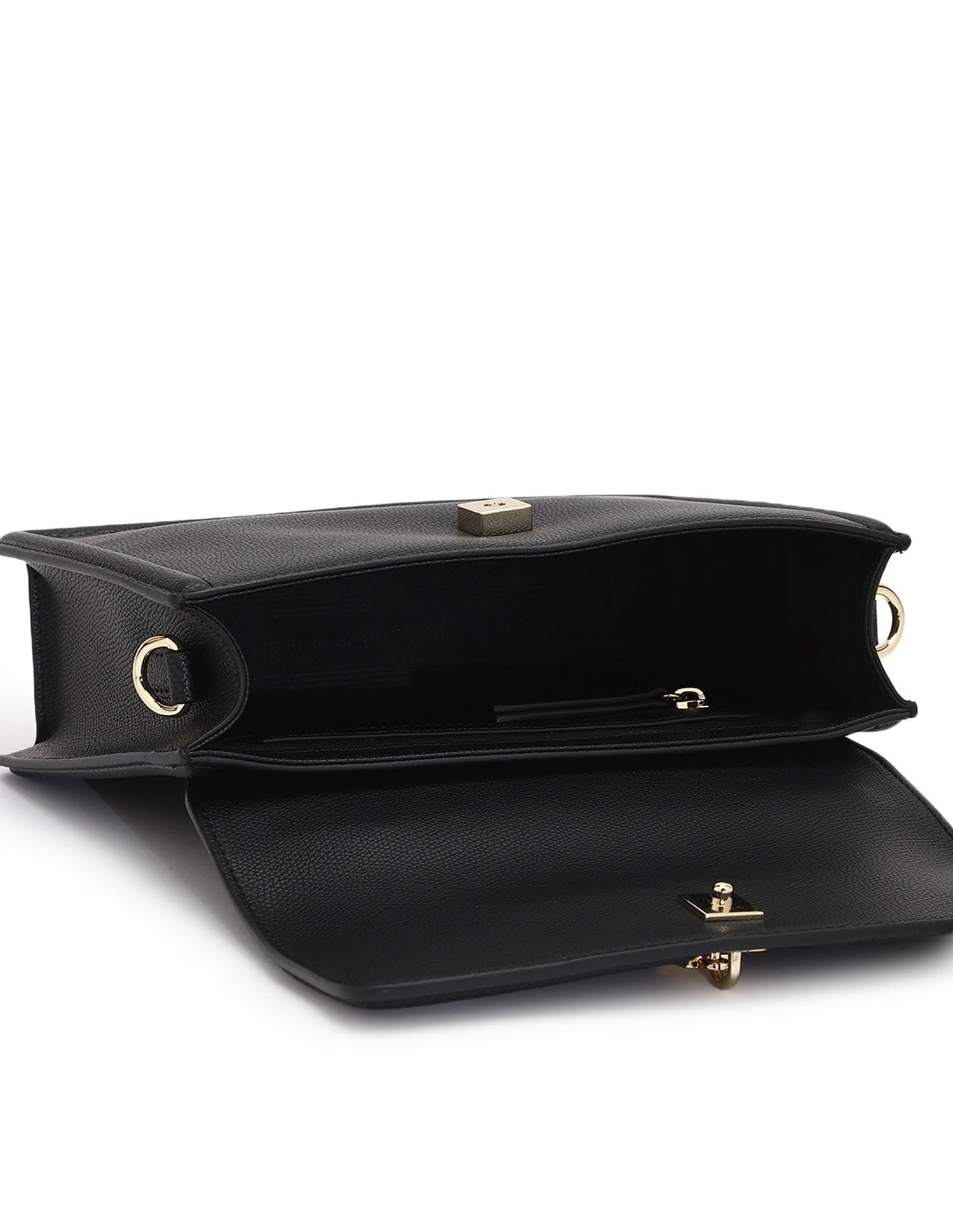 Tommy Hilfiger Textured Beige Polyester Sling Bag
