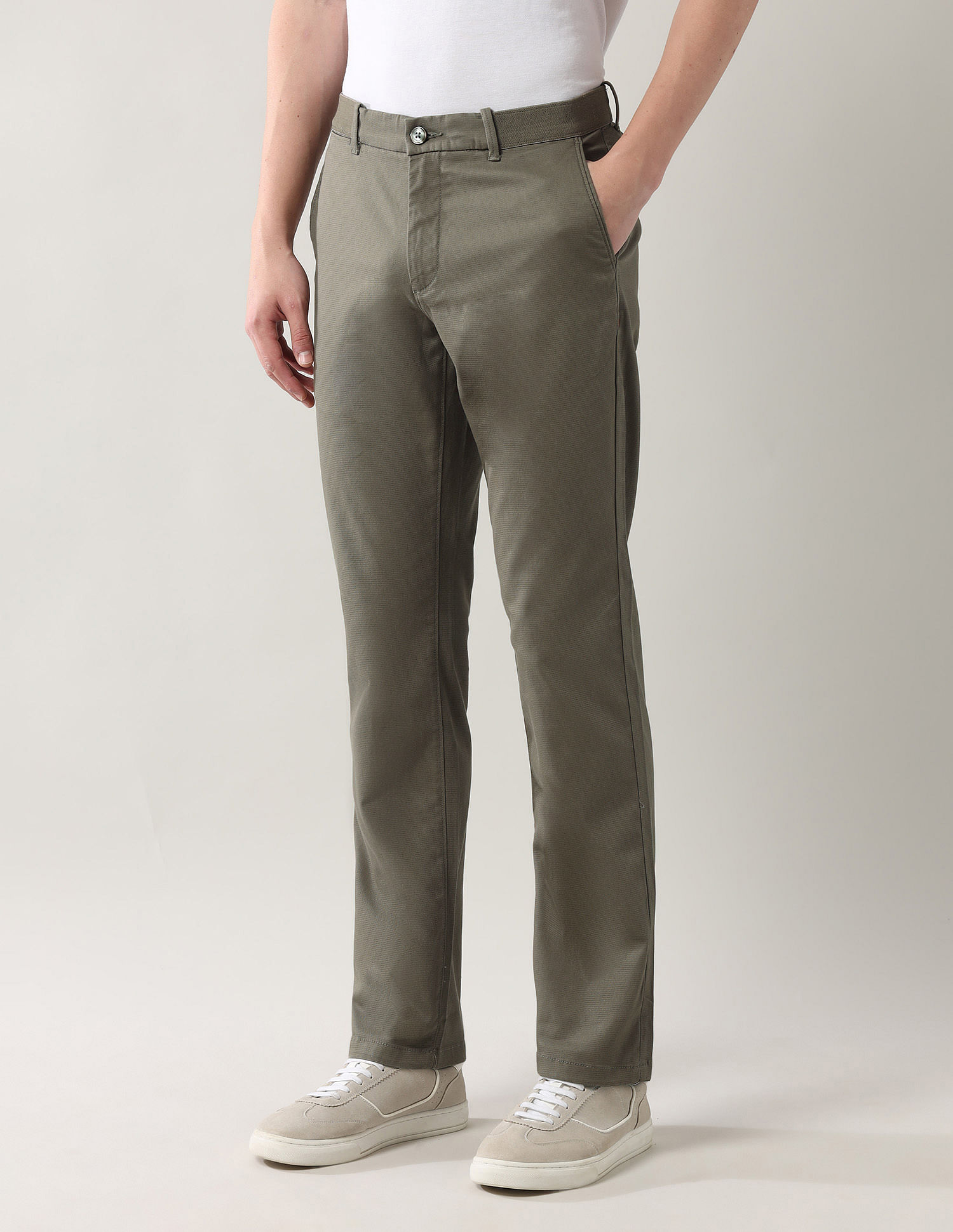 Arrow Sport Textured Autoflex Trousers