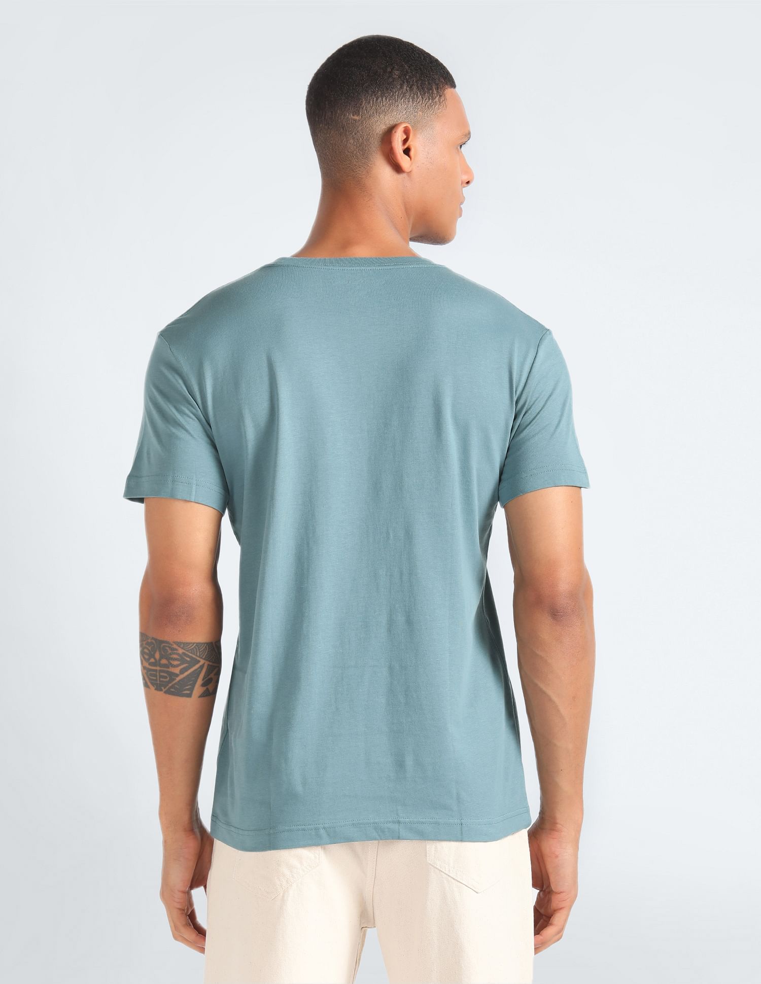 Calvin Klein Jeans Regenrative Cotton Monologo T-Shirt - Pack Of 2