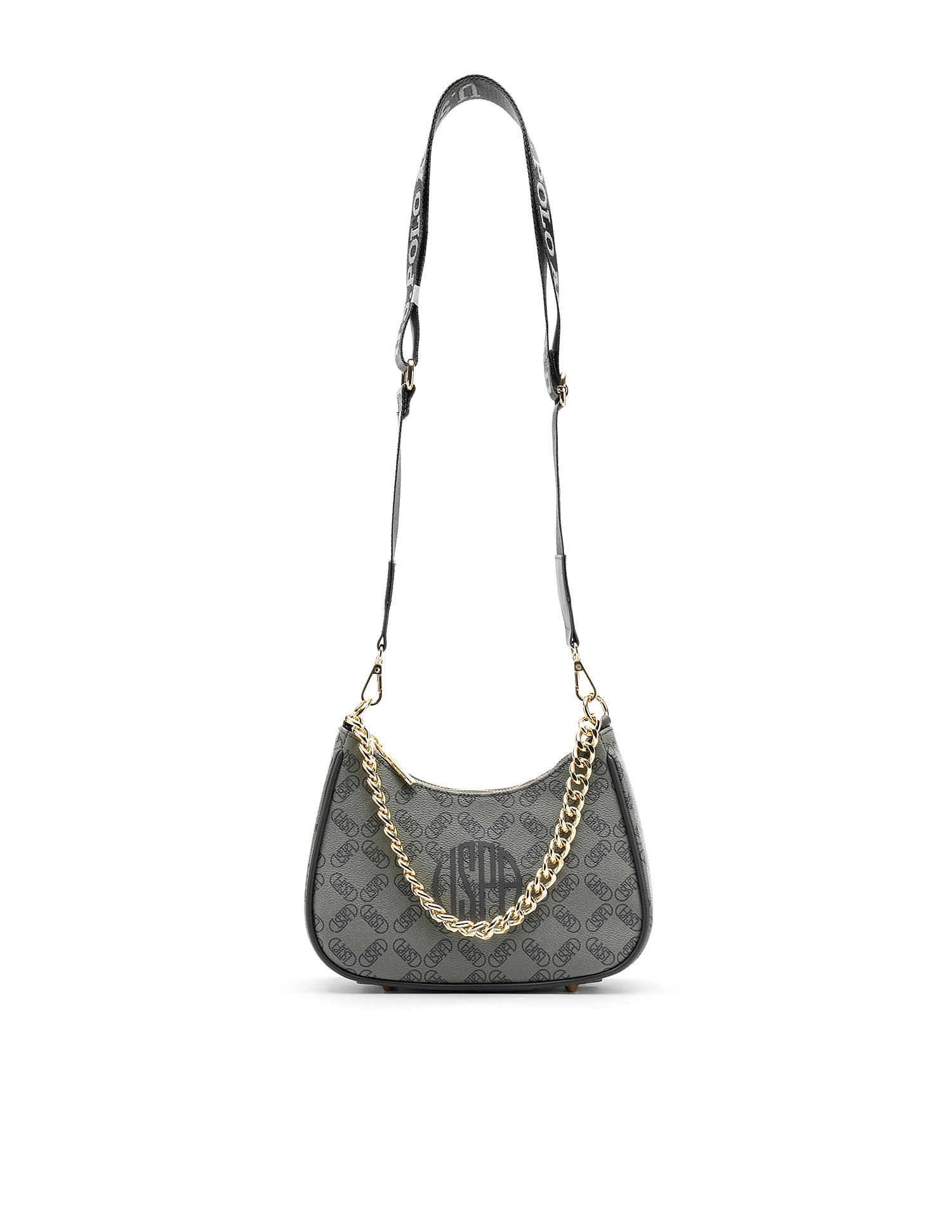 U.S. Polo Assn. Cathay Monogram Shoulder Bag