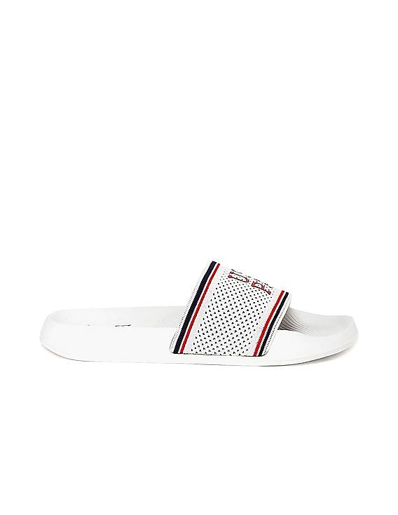 U.S. Polo Assn. Men Knit Upper Logo Breyton 3.0 Slides