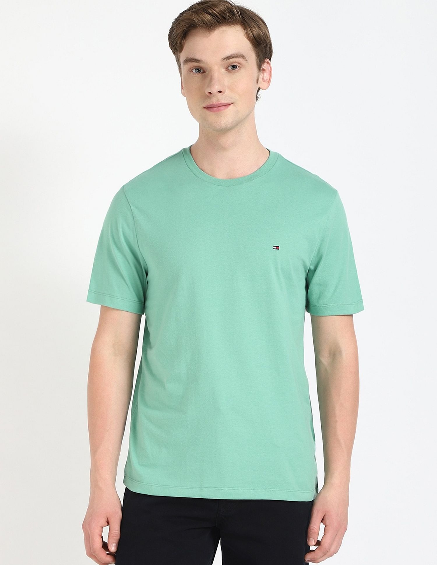 Tommy Hilfiger Solid Regular Fit T-shirt