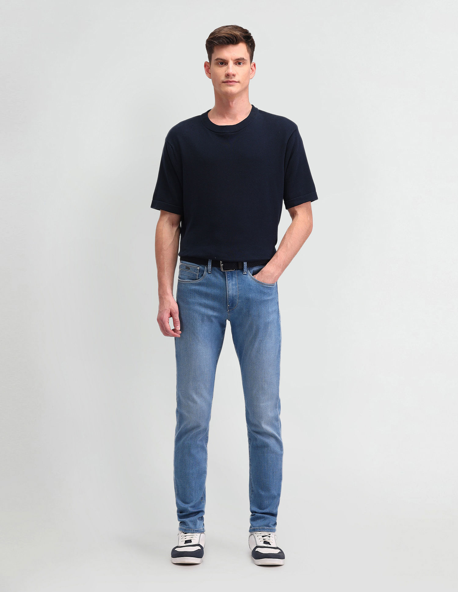 Arrow Newyork Mid Rise Slim Fit Jeans