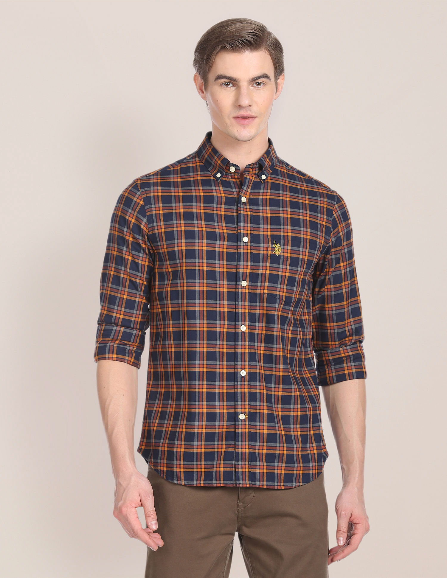 U.S. Polo Assn. Tartan Check Cotton Shirt