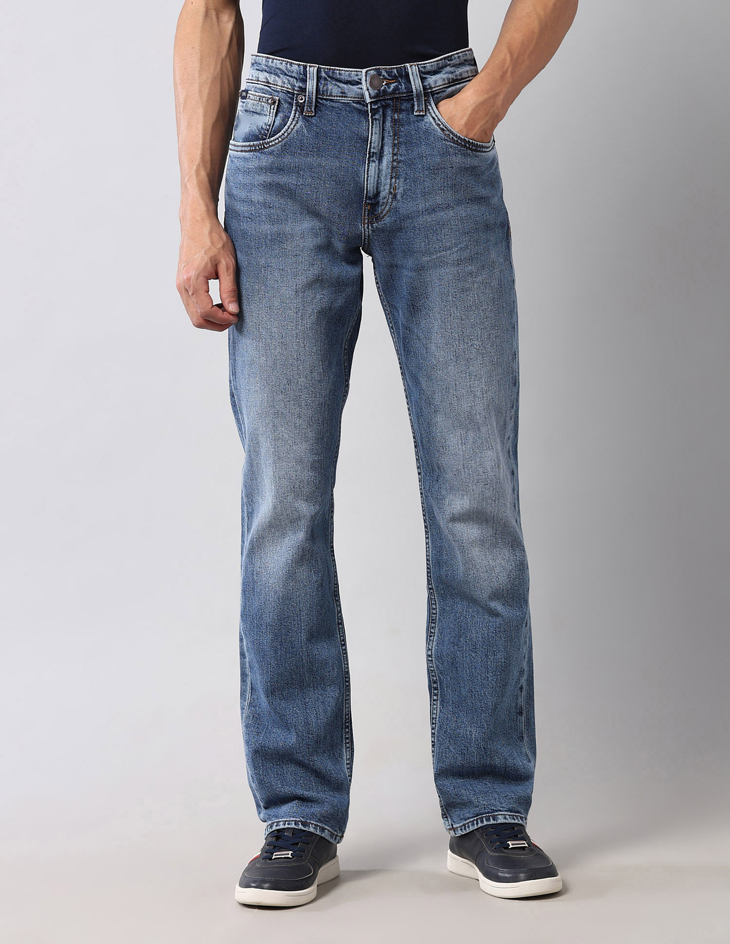 U.S. Polo Assn. Denim Co. Harold Slim Straight Fit Blue Vintage Jeans