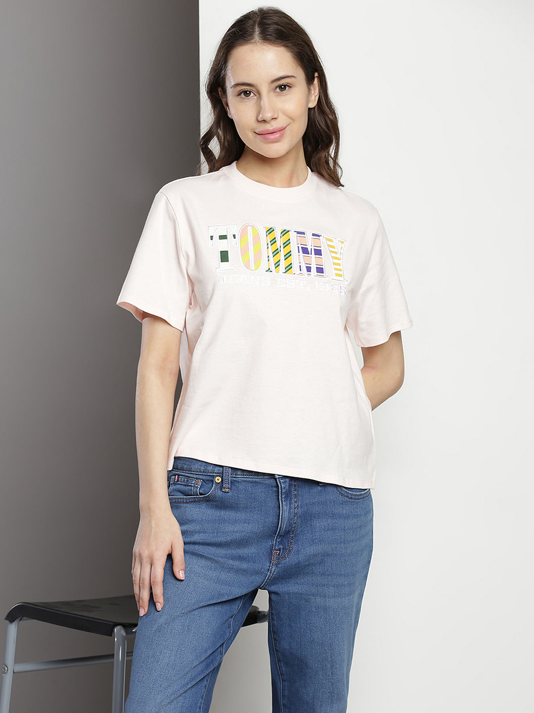 Tommy Hilfiger Transitional Cotton Applique T-Shirt