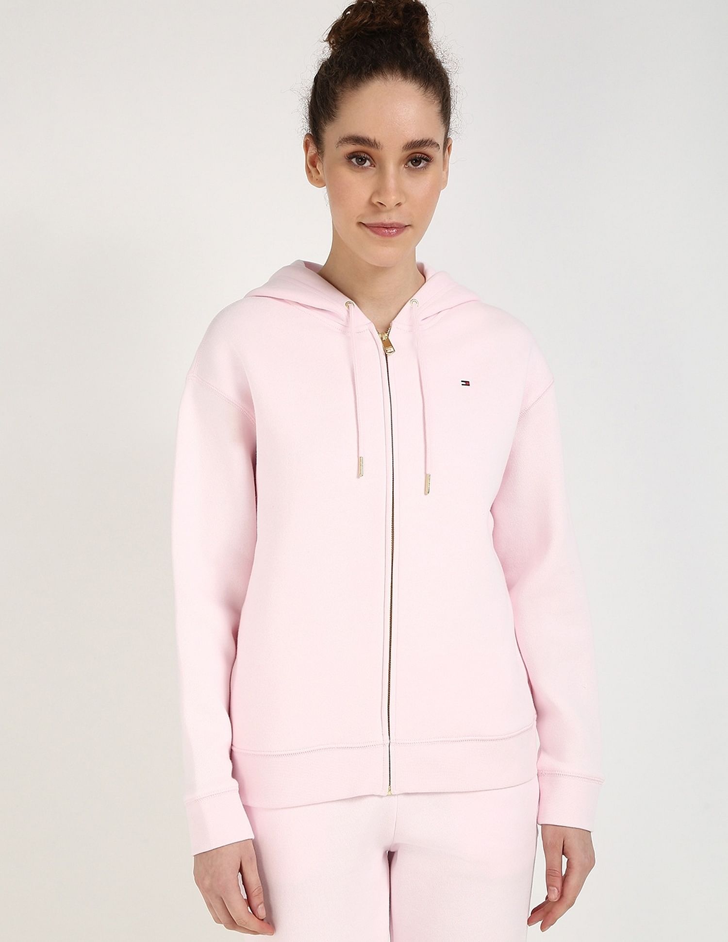 Tommy Hilfiger Relaxed-Fit Cotton Hooded Neck Sweatshirt