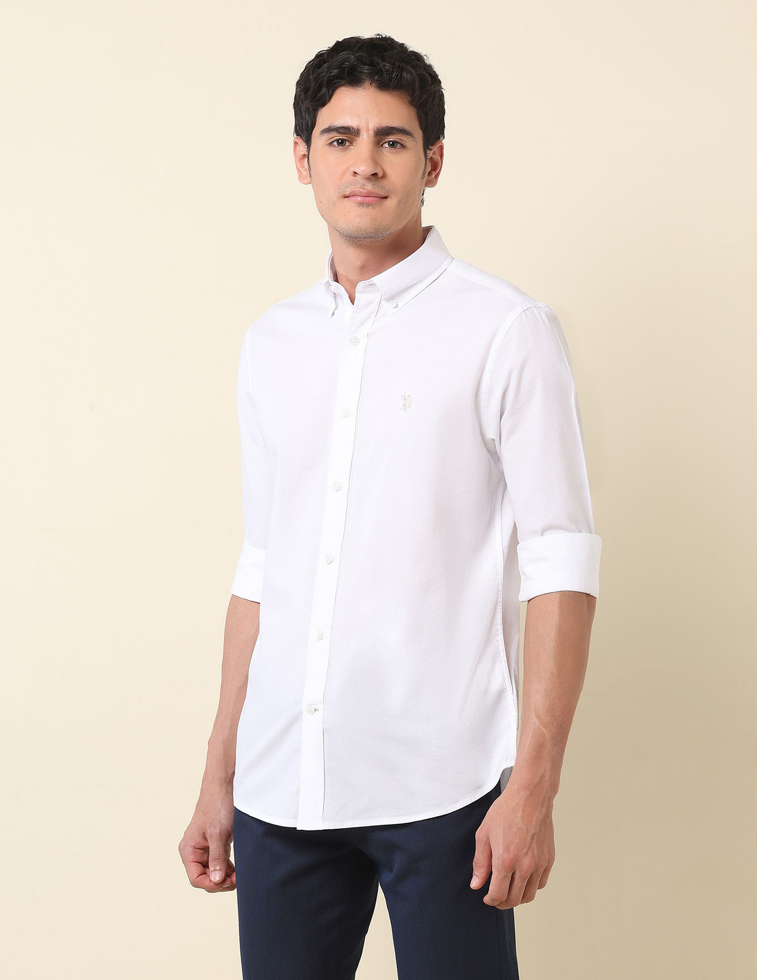 U.S. Polo Assn. Pure Cotton Tailored Fit Shirt
