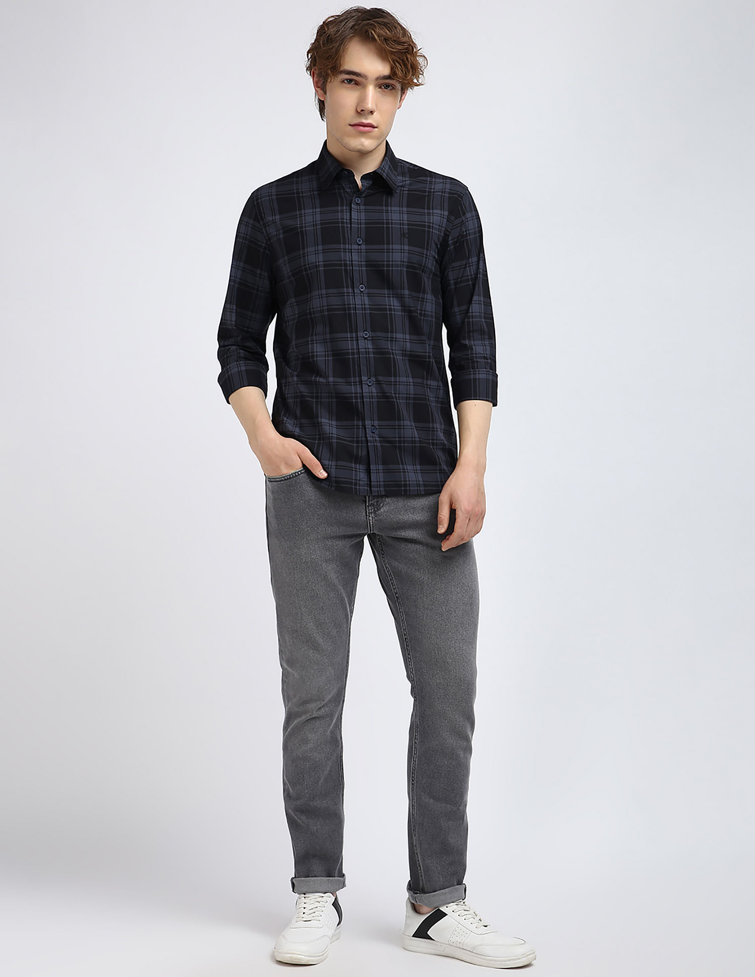 Calvin Klein Jeans Large Scale Checked Shirt