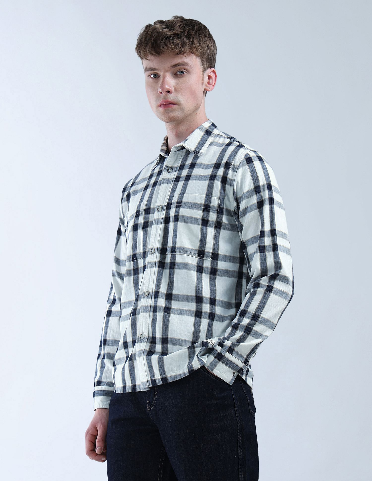 Flying Machine Regular Fit Essentials Shirt
