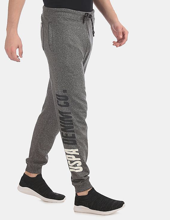 knit joggers mens