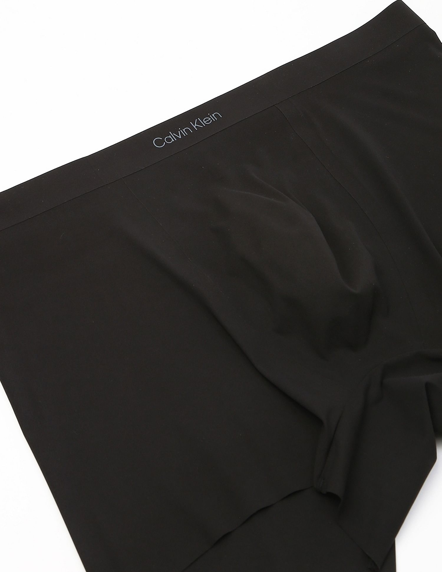 Calvin Klein Underwear Mid Rise Solid Black Trunks