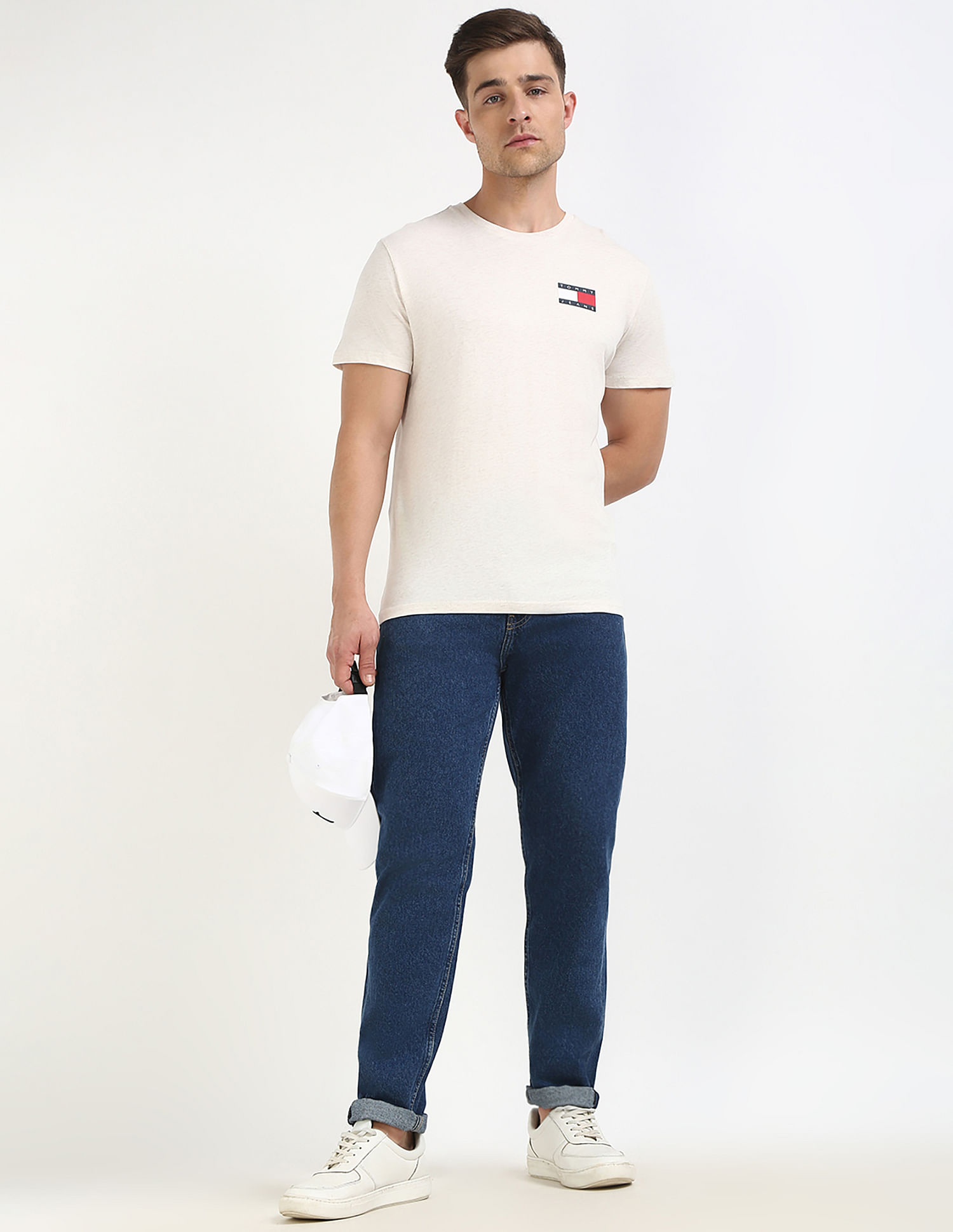Tommy Hilfiger Logo Slim-Fit Cotton T-Shirt