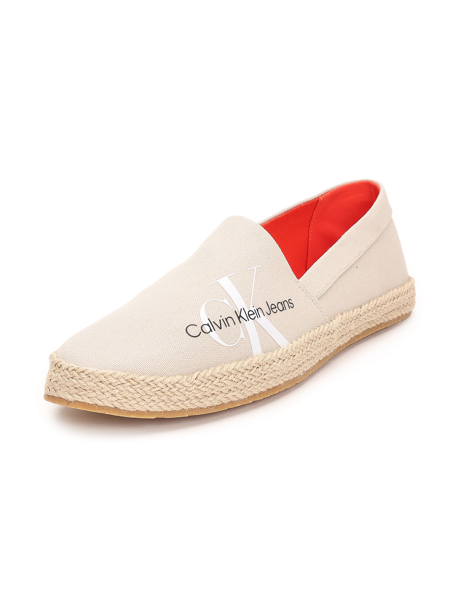 Calvin Klein Men Monogram Espadrille Shoes