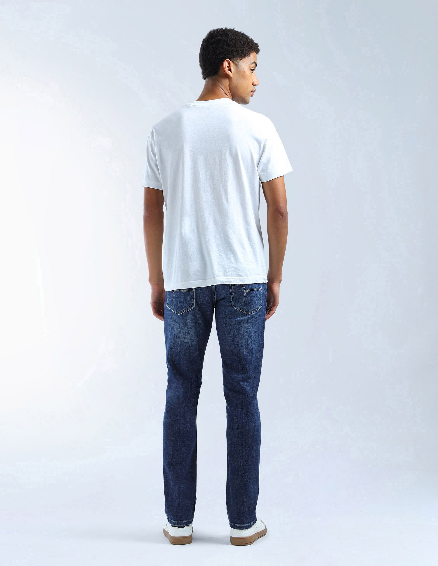 Flying Machine Freddie Slim Straight Fit Authentic Signature Jeans