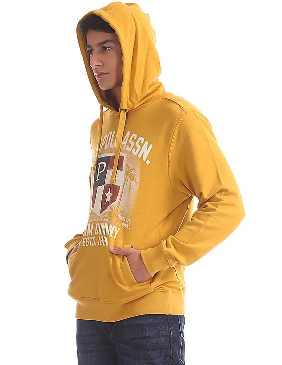 tan polo hoodie