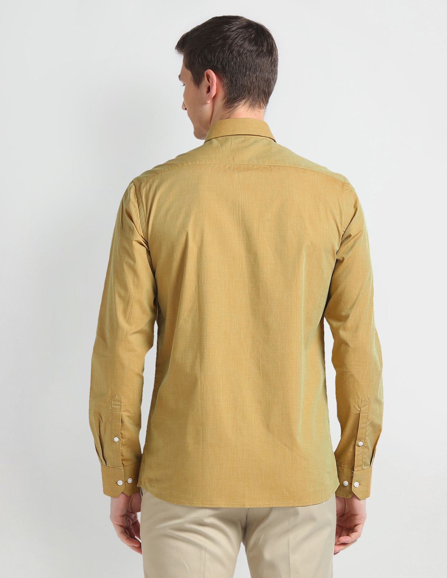 Arrow Manhattan Slim Fit Cotton Shirt