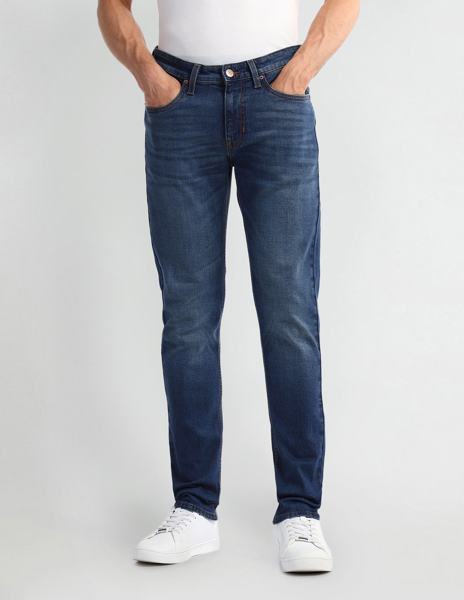 U.S. Polo Assn. Denim Co. Brandon Slim Fit Blue Jeans