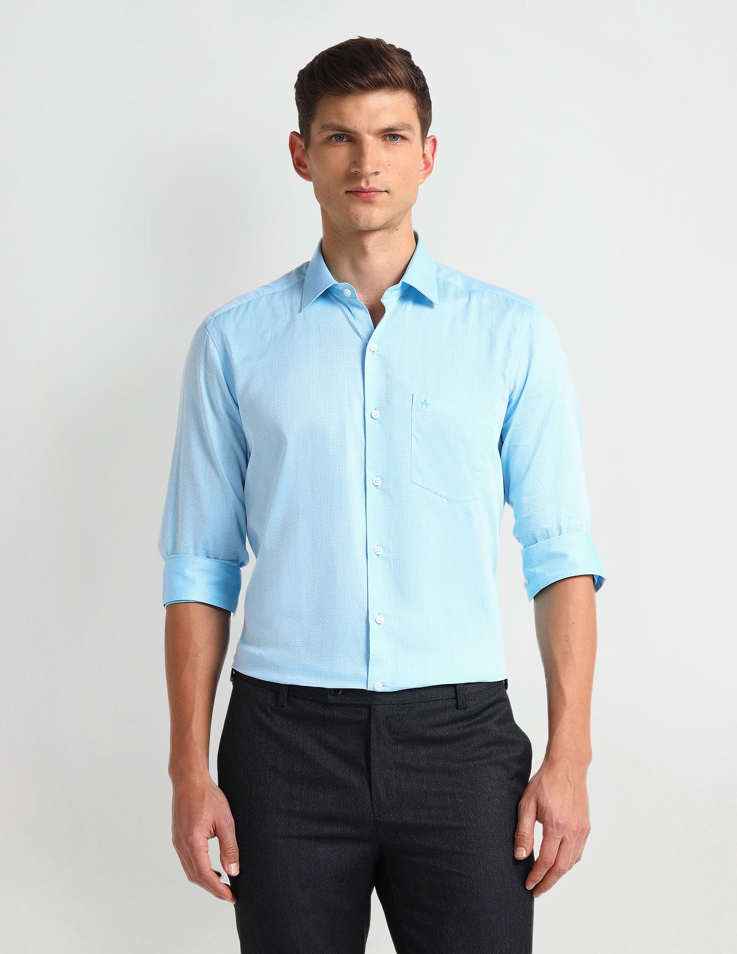 Arrow Manhattan Slim Dobby Shirt