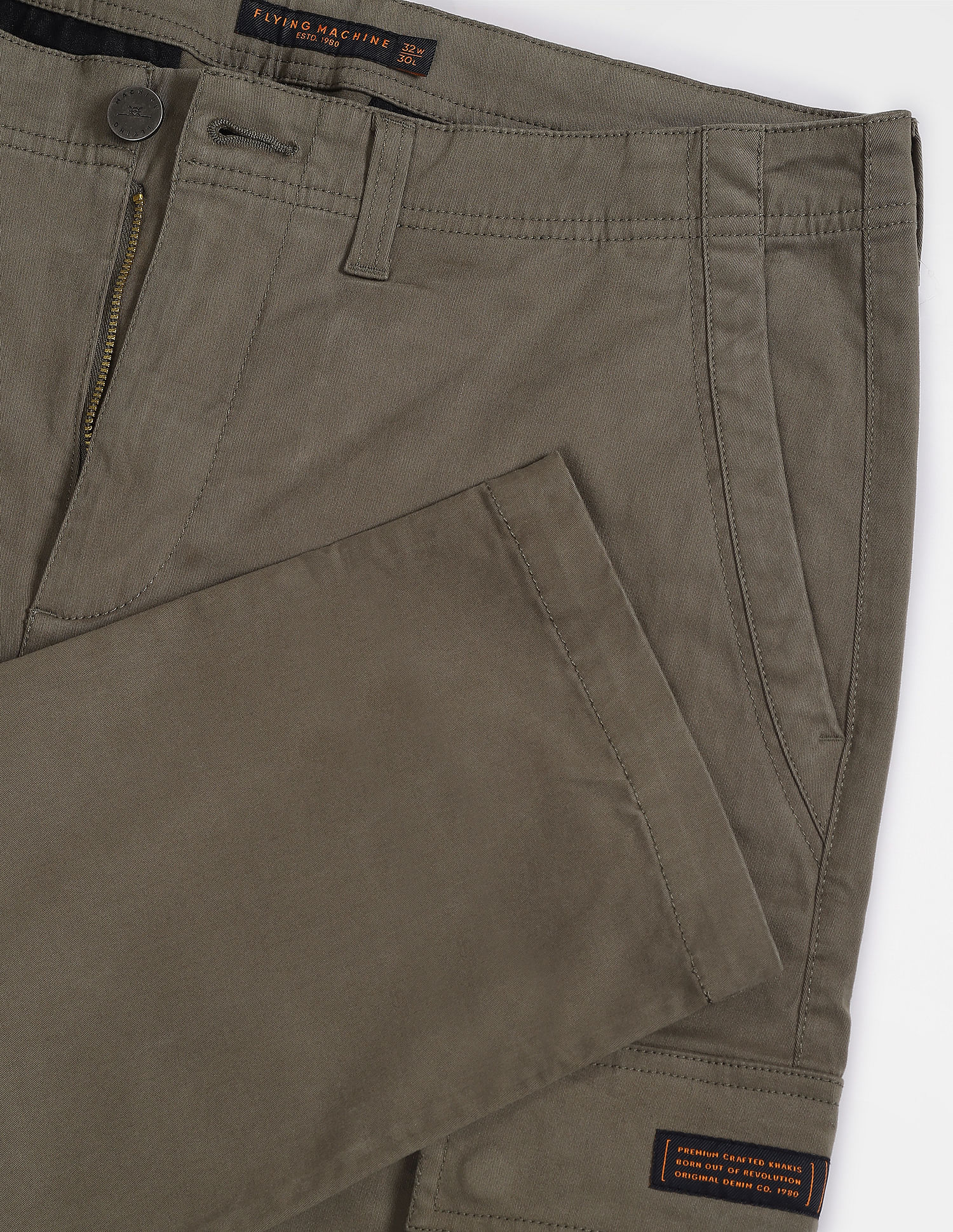 Flying Machine Solid Cargo Trousers