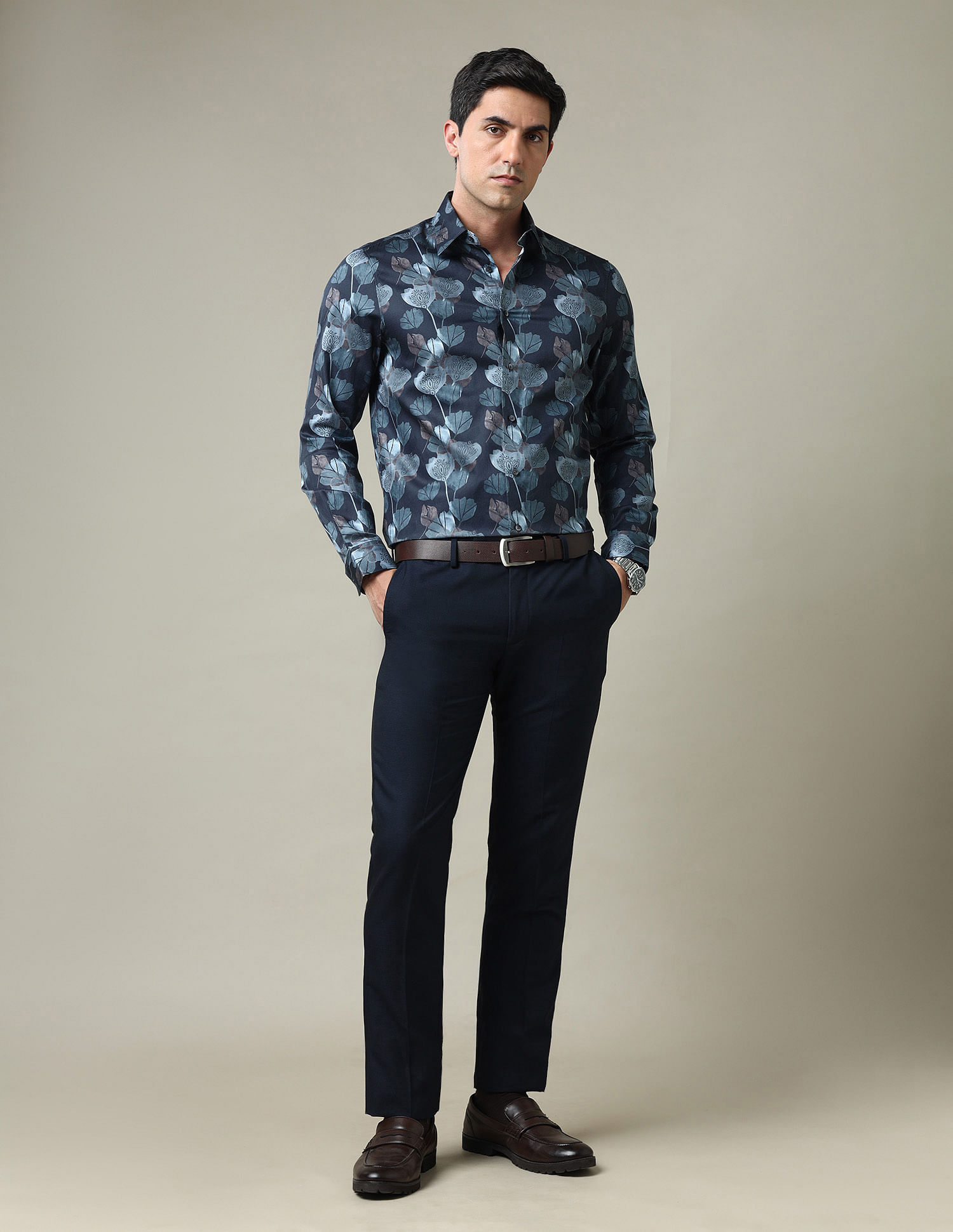 Arrow 1851 Floral Printed Shirt