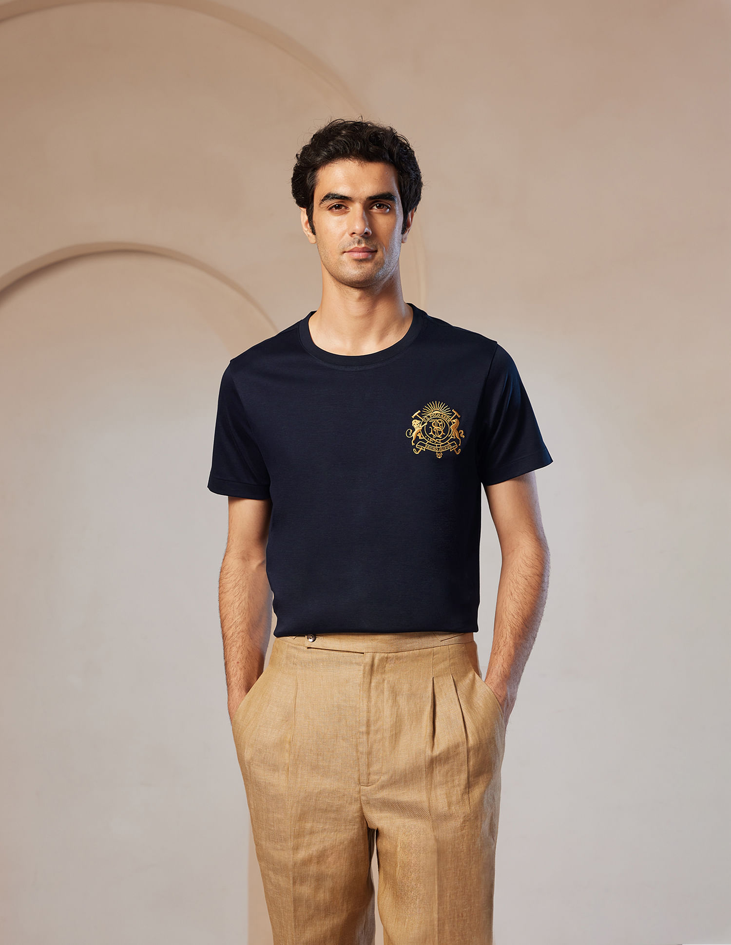 U.S. Polo Assn. Pacho X Crest Logo Slim Fit T-Shirt