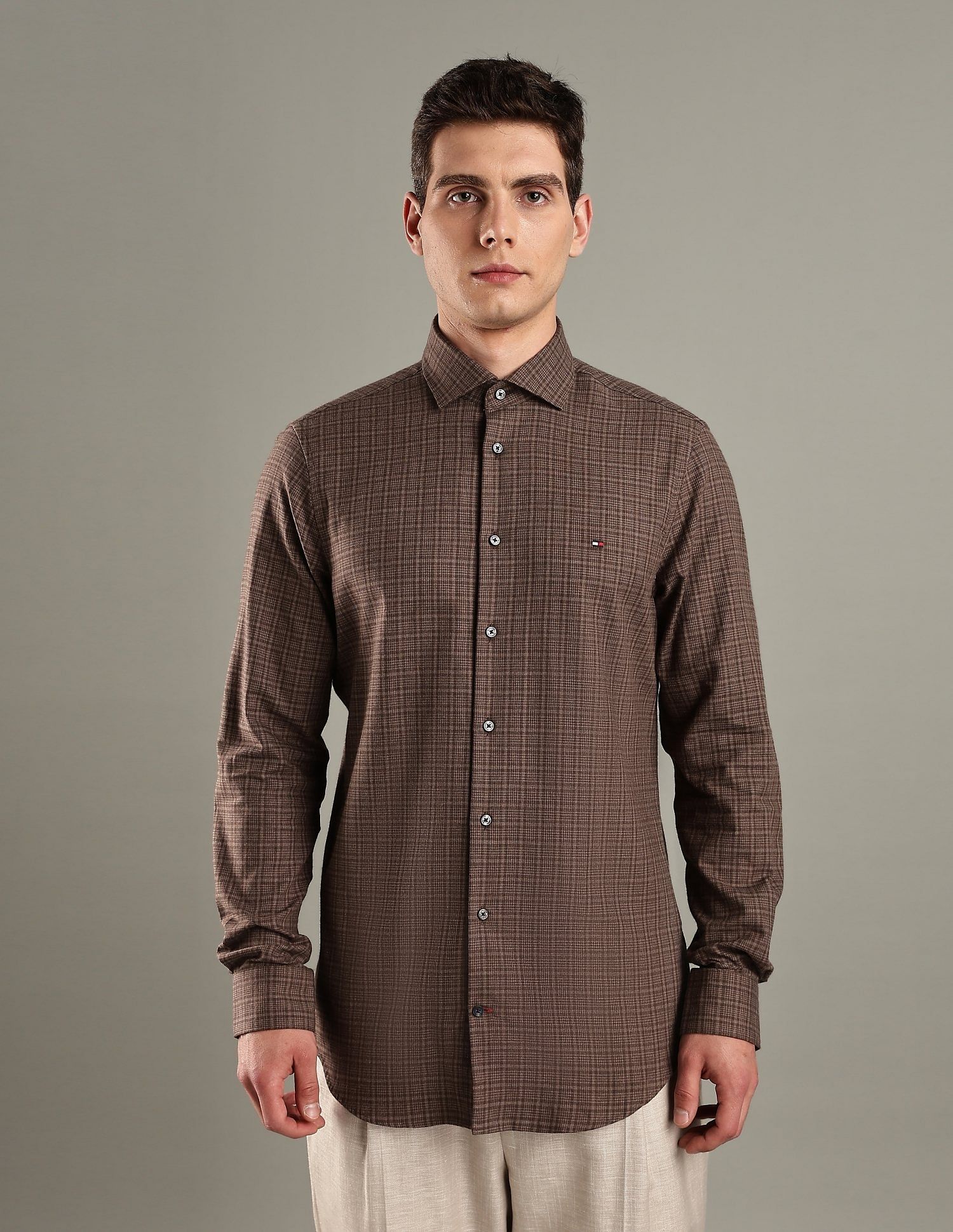 Tommy Hilfiger Slim Fit Checked Shirt
