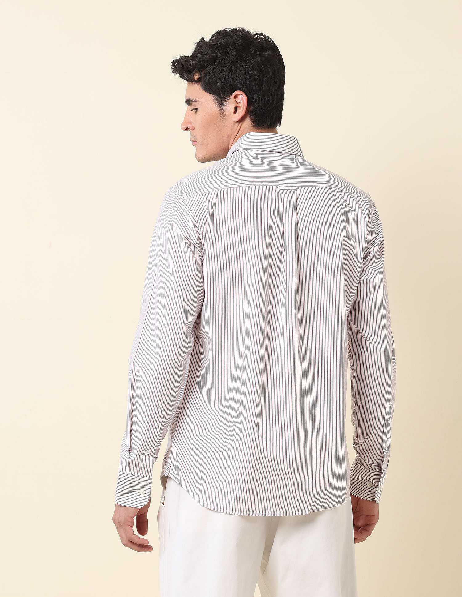 U.S. Polo Assn. Vertical Striped Pure Cotton Shirt