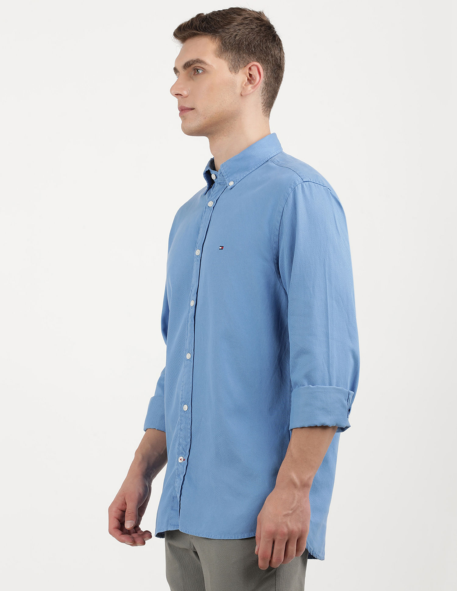 Tommy Hilfiger Cotton Tencel Twill Shirt