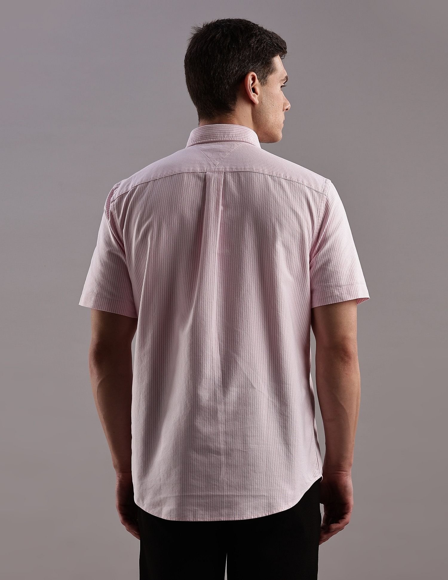 Tommy Hilfiger Striped Regular-Fit Cotton Shirt