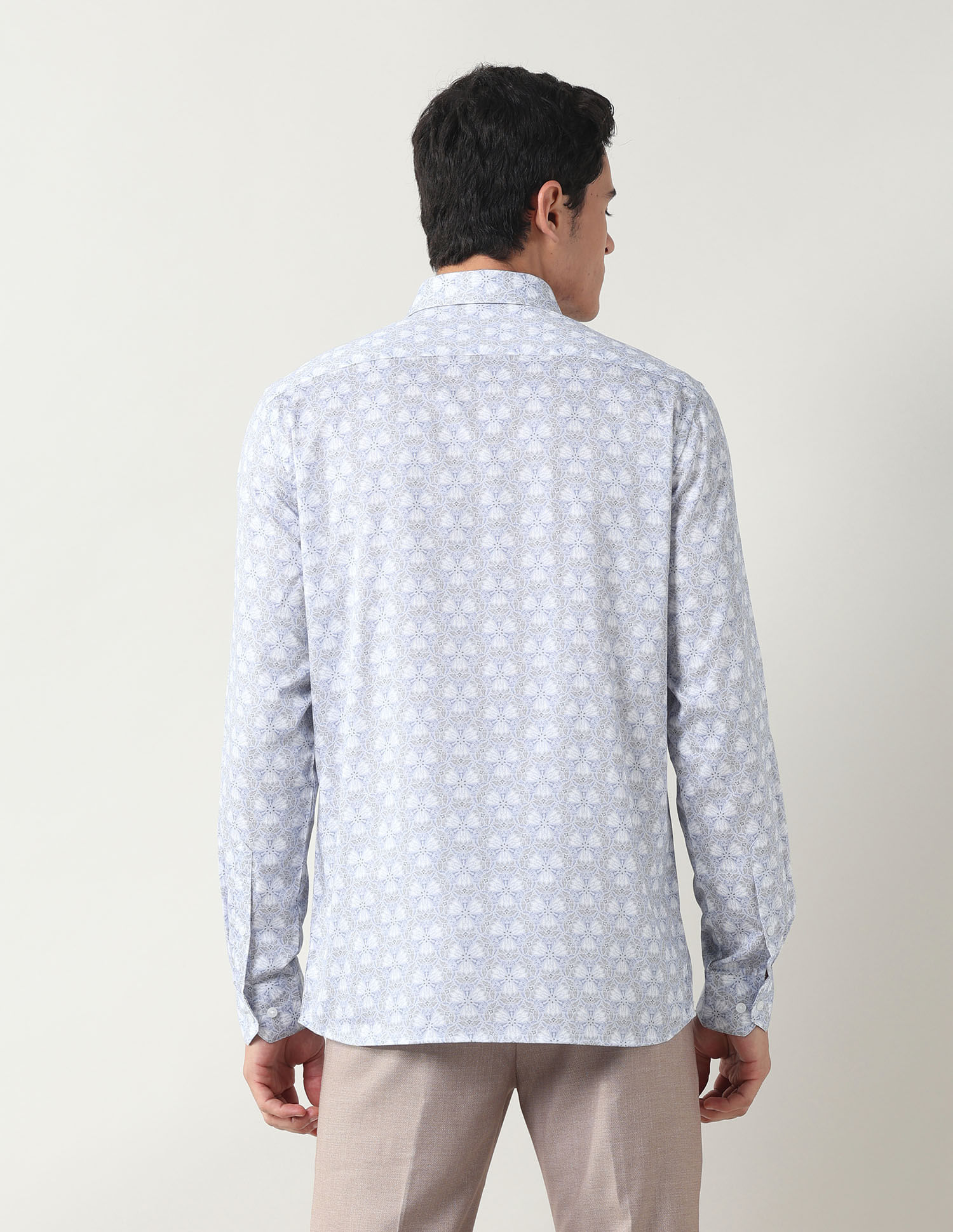 Arrow Manhattan Slim Fit Satin Shirt