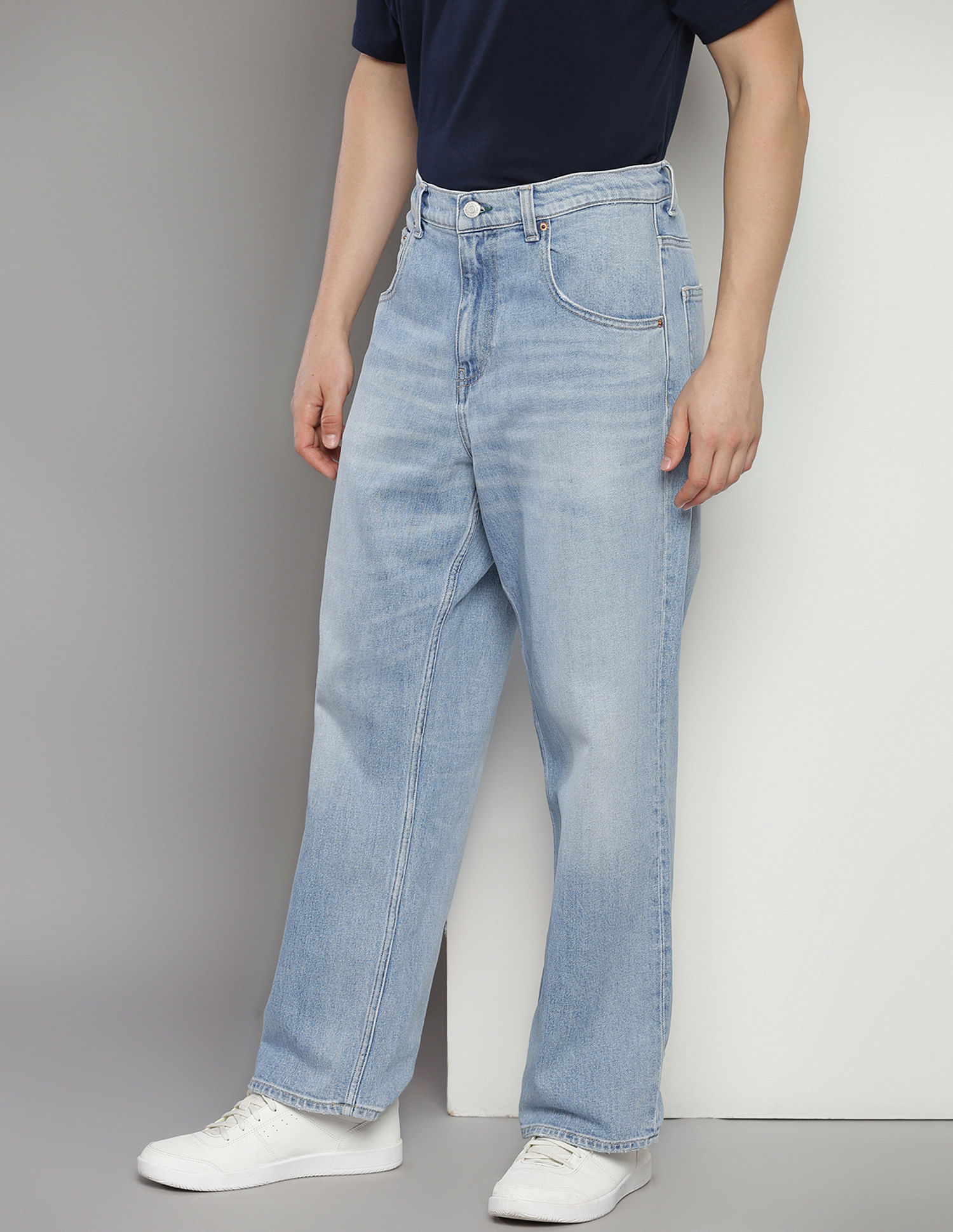 Tommy Hilfiger Stone Wash Aiden Baggy Jeans