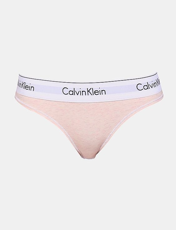Buy Calvin Klein Underwear Women Light Pink Elasticized Logo Waist