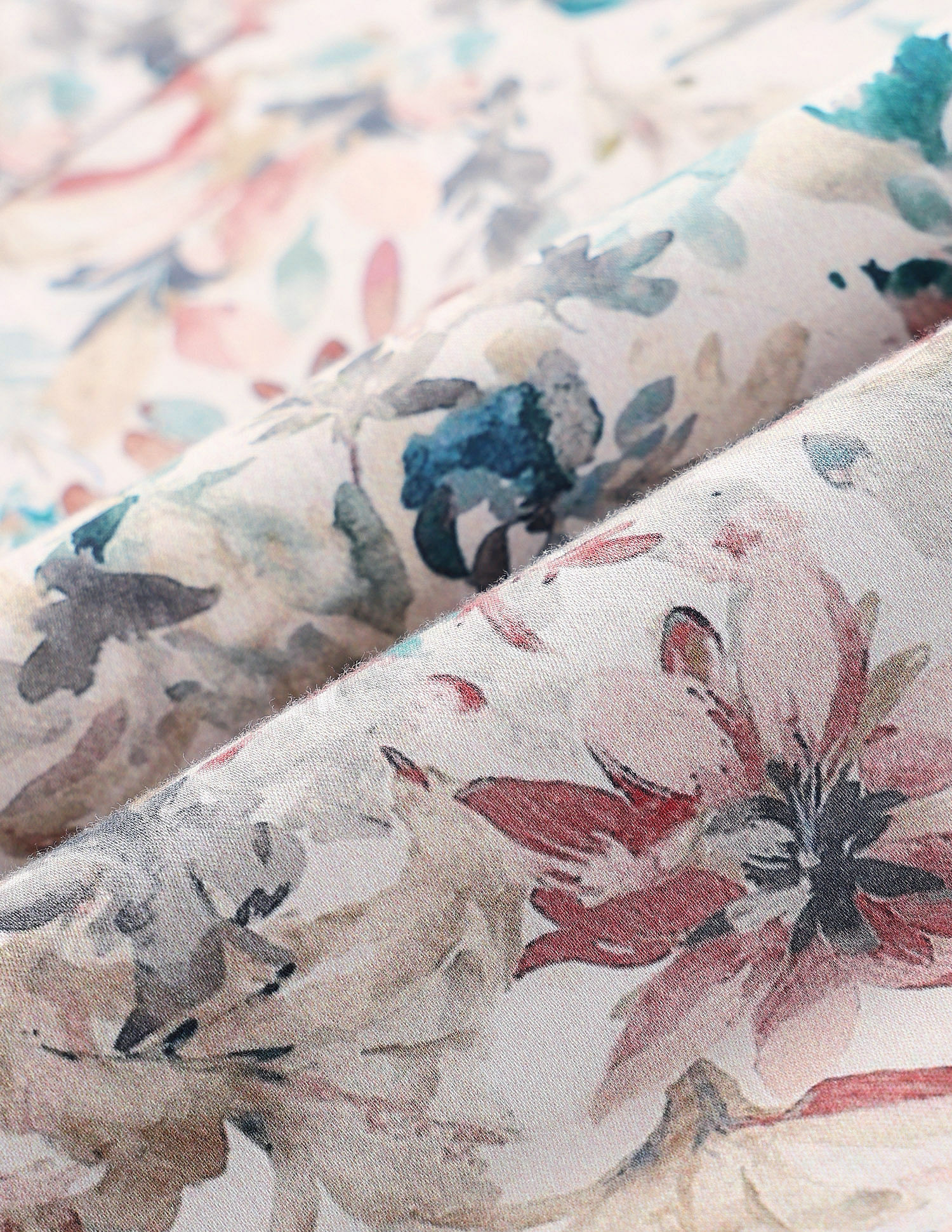 Arrow Sport Floral Print Satin Shirt