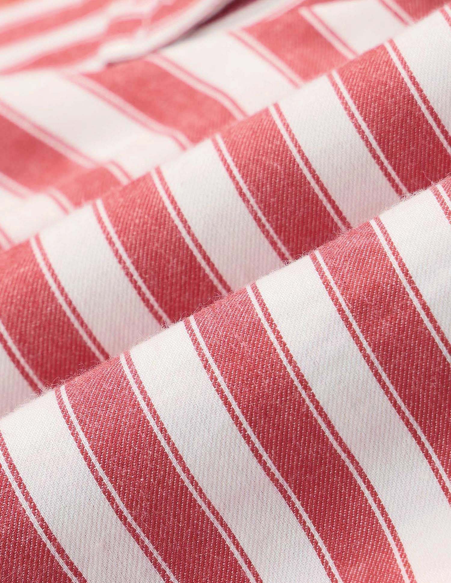 U.S. Polo Assn. Kids Girls Vertical Striped Shirt Dress