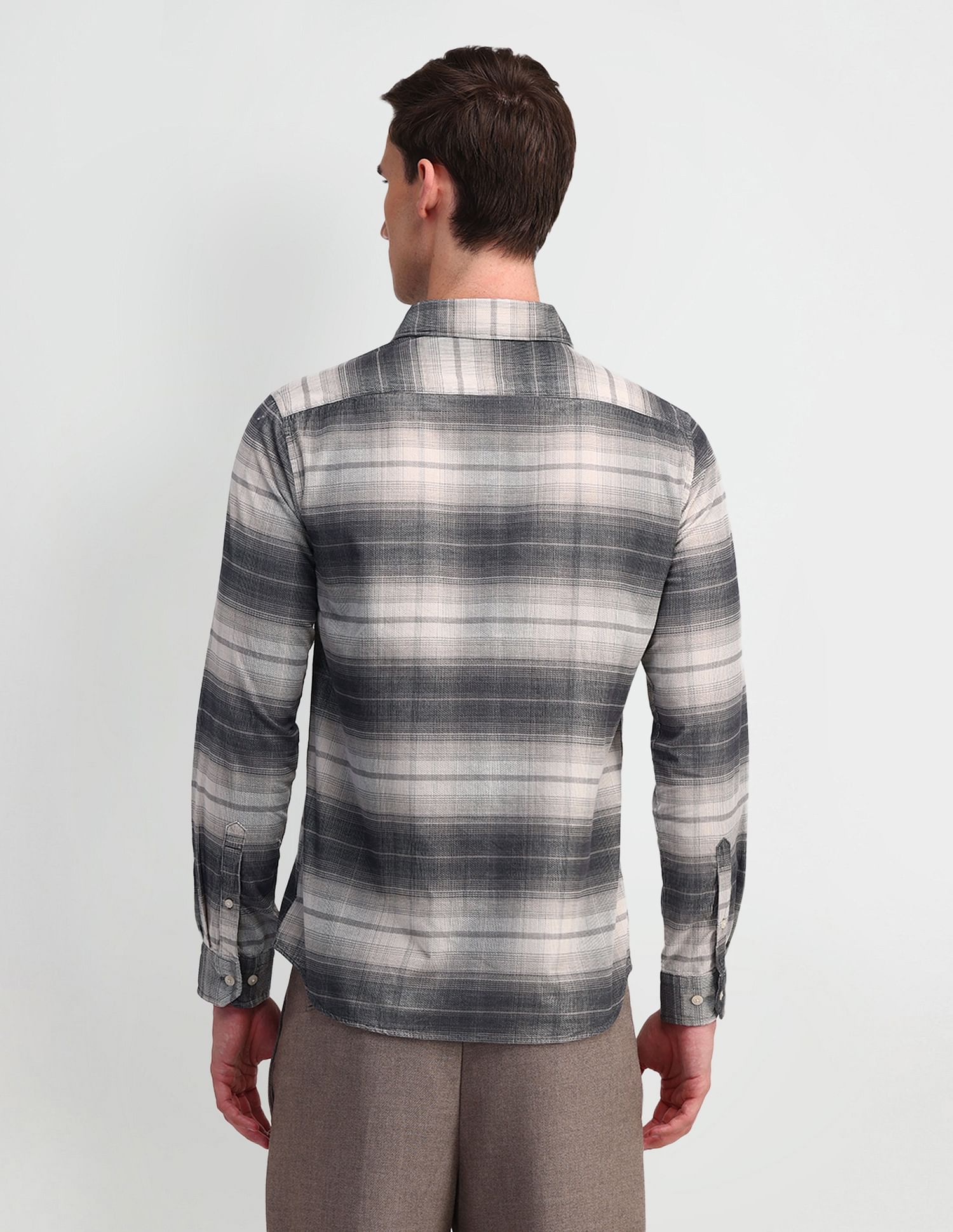 Arrow Sport Slim Fit Lightweight Corduroy Shirt