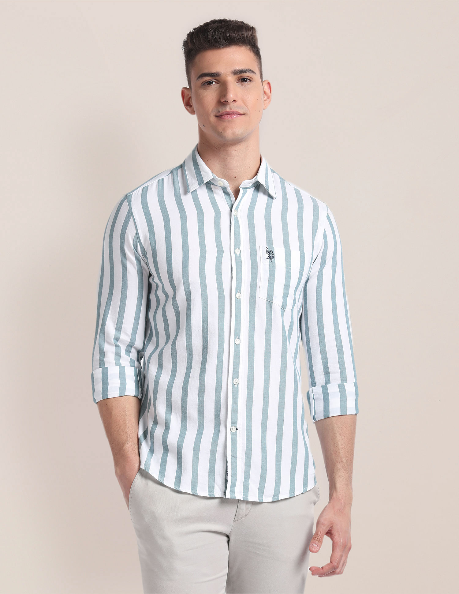 U.S. Polo Assn. Premium Cotton Twill Shirt