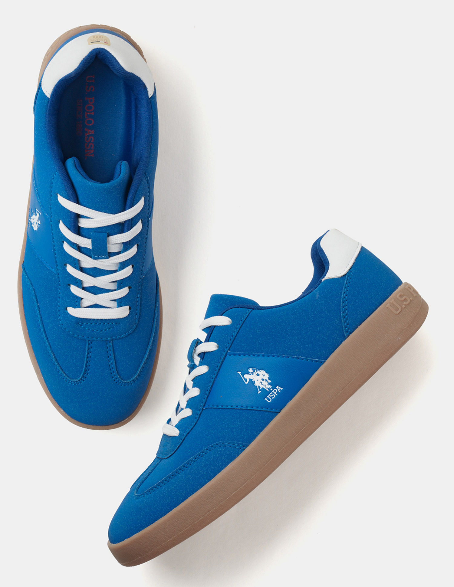 U.S. Polo Assn. Round Toe Solid Skylar Sneakers