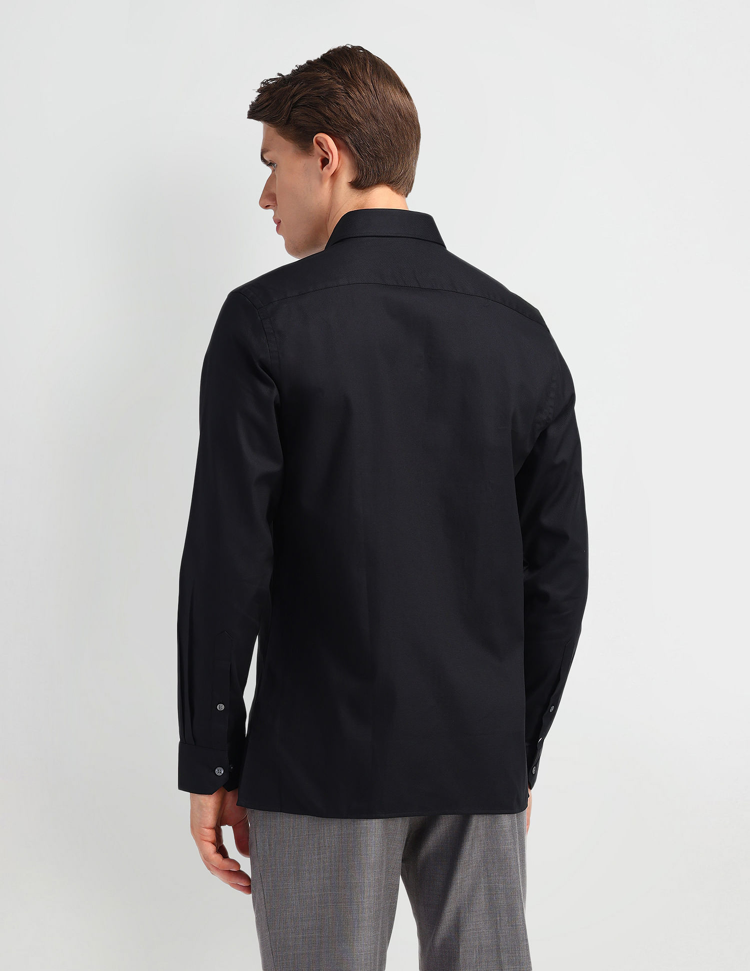 Arrow Textured Cotton Shirt