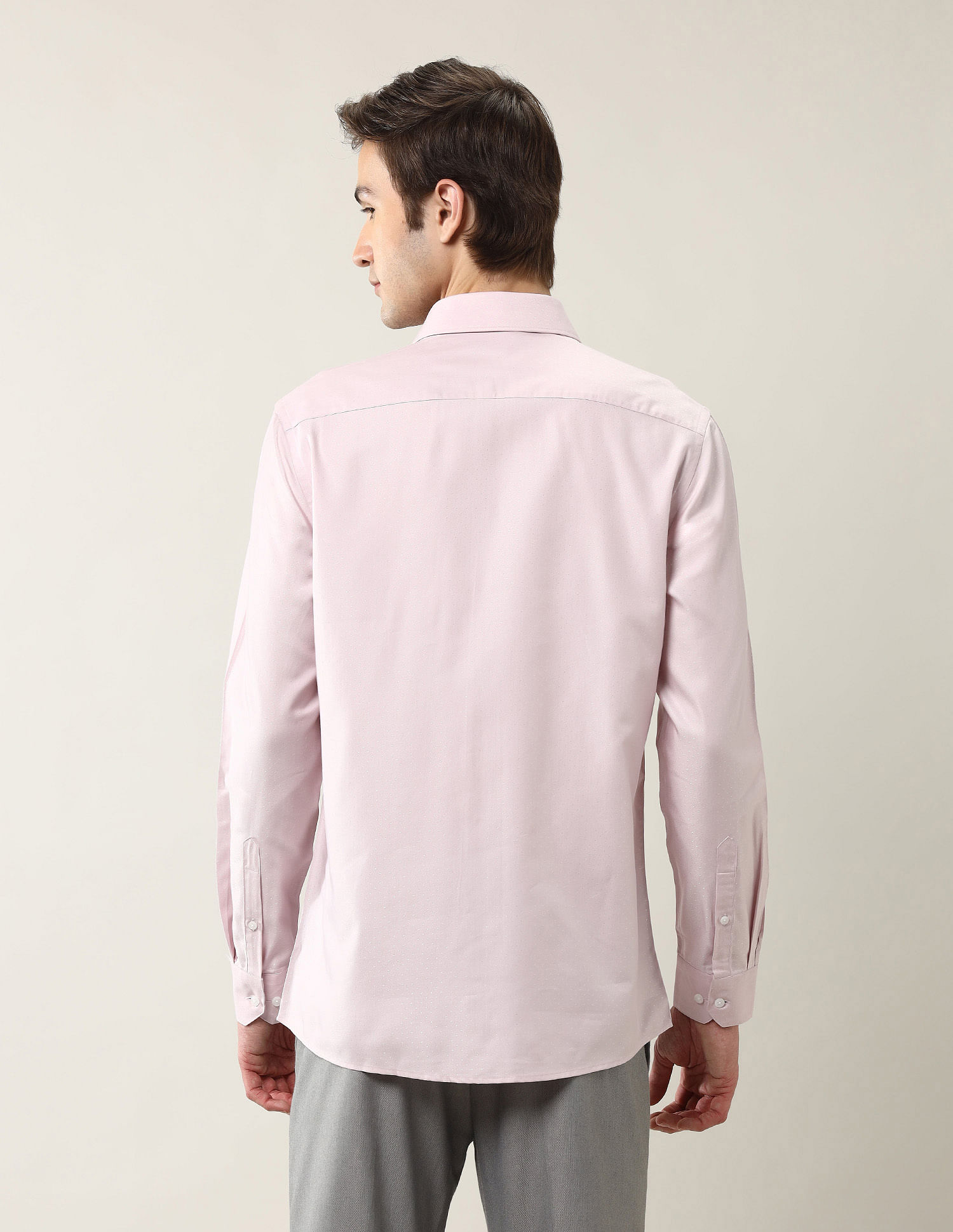 Arrow Textured Liberty Classic Fit  Ceremonial Shirt
