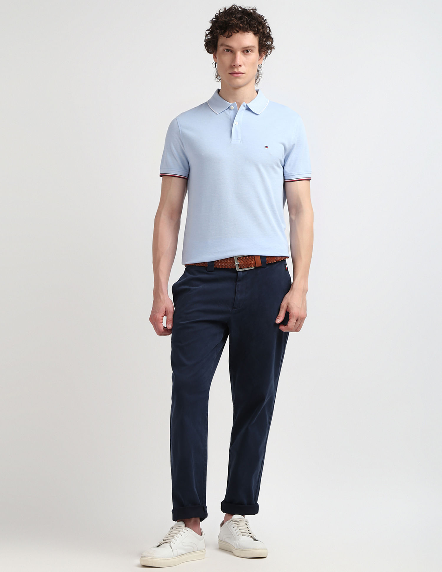 Tommy Hilfiger Oxford Tipping Slim Polo Shirt