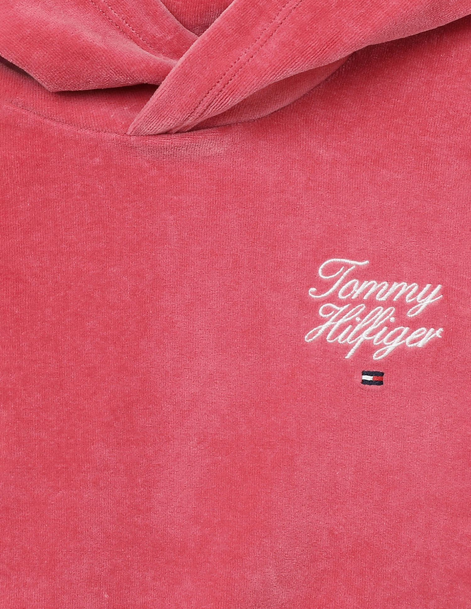 Tommy Hilfiger Kids Girls Relaxed Fit Hooded Sweatshirt