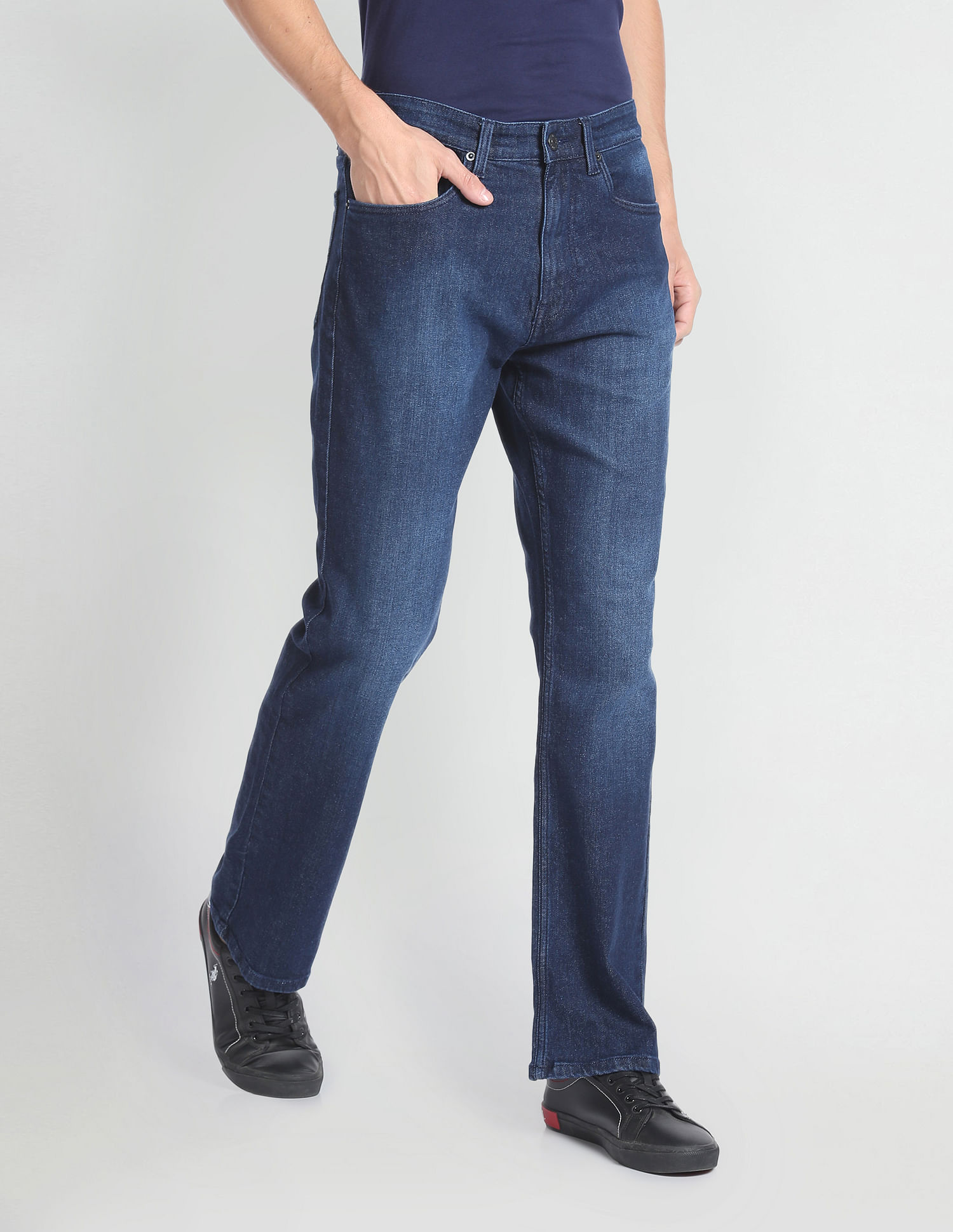 Men's Slim Fit Jeans - Goodfellow & Co™ Black Denim 34x30 : Target