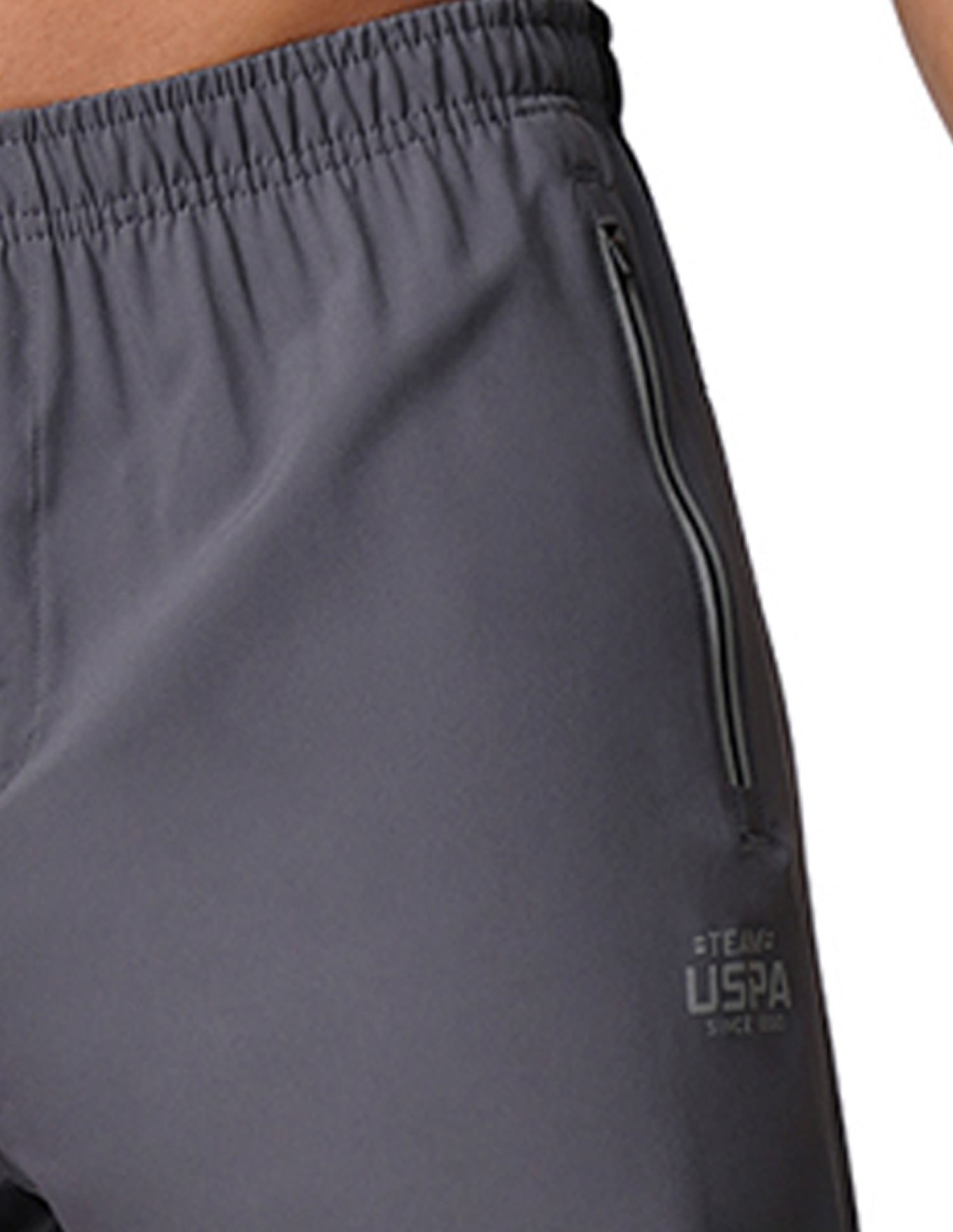 USPA Innerwear Elasticised Waist Panelled I719 Lounge Track Pants - Pack Of 1