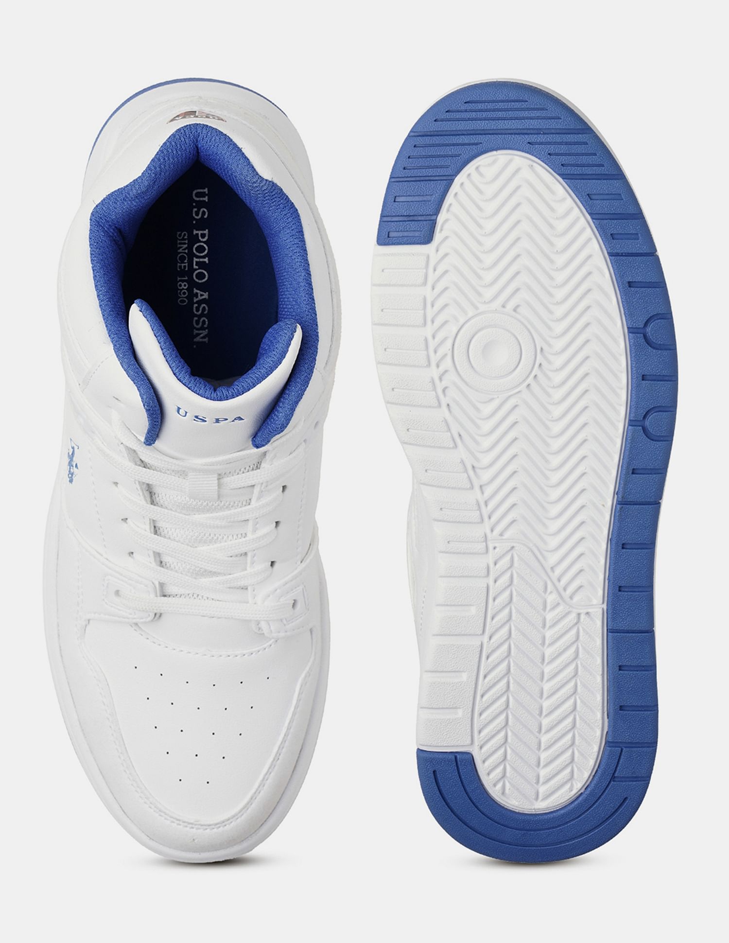 U.S. Polo Assn. Men Bruce Mid Top Sneakers