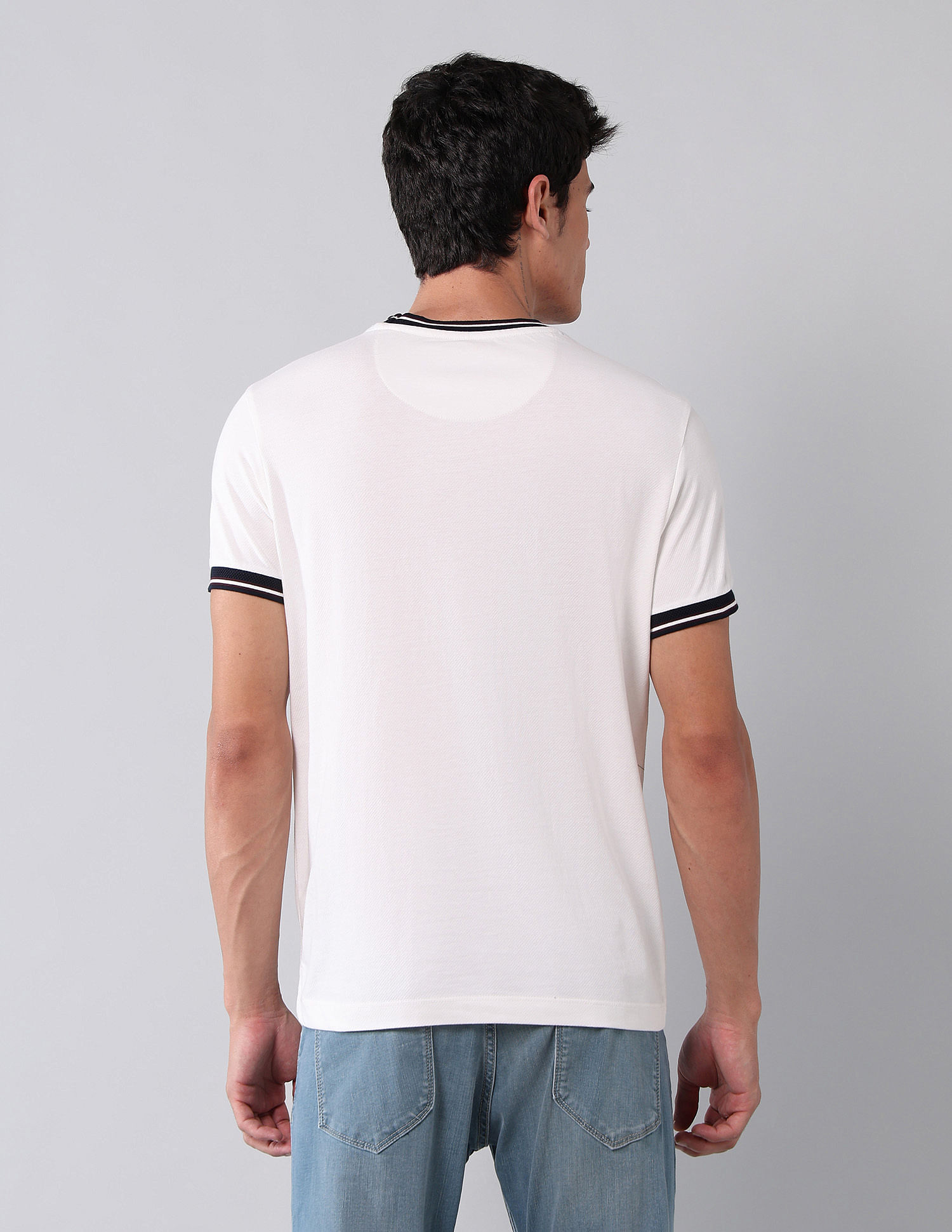 U.S. Polo Assn. Denim Co. Muscle Fit Pure Cotton Colligiate T-Shirt