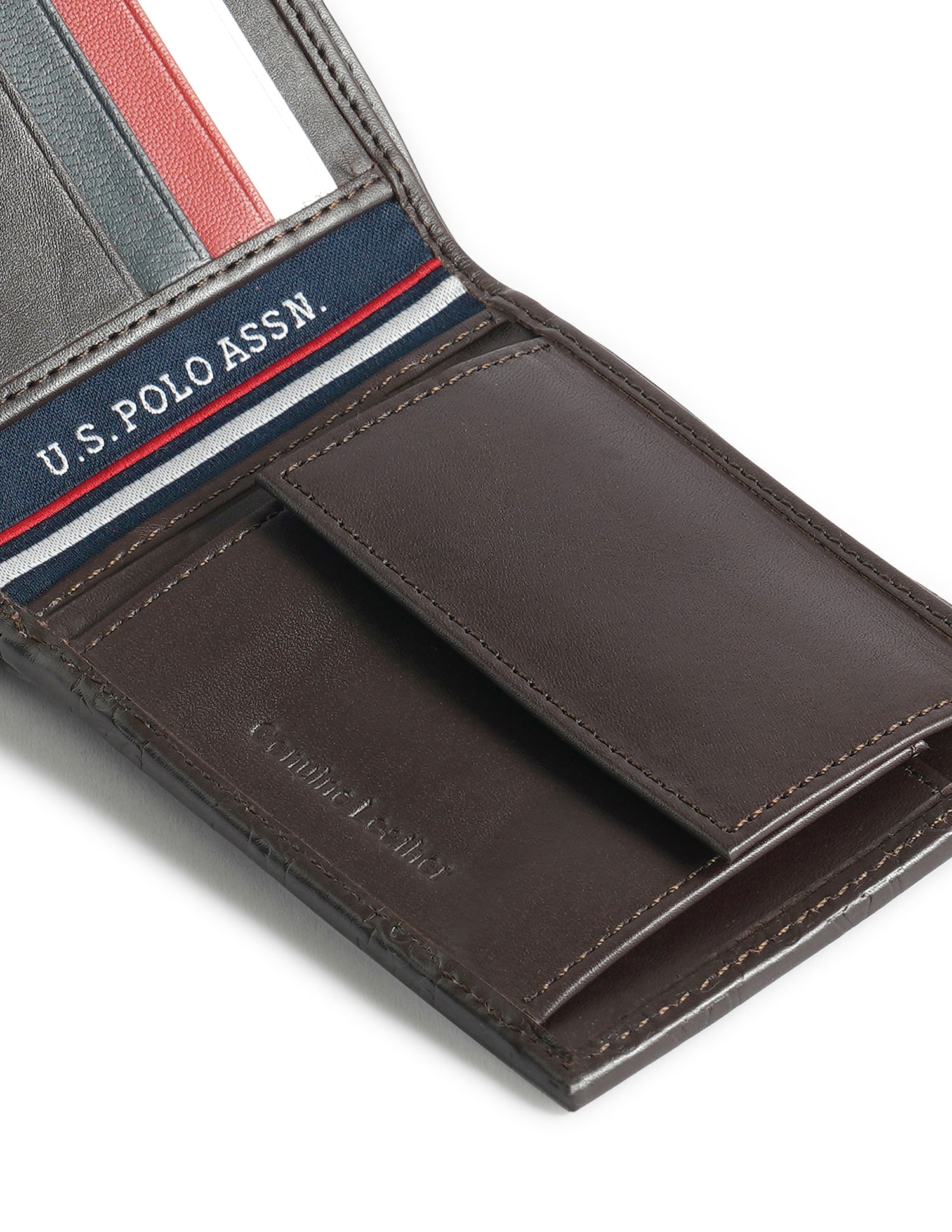 U.S. Polo Assn. Bi-Fold Debossed Wallet