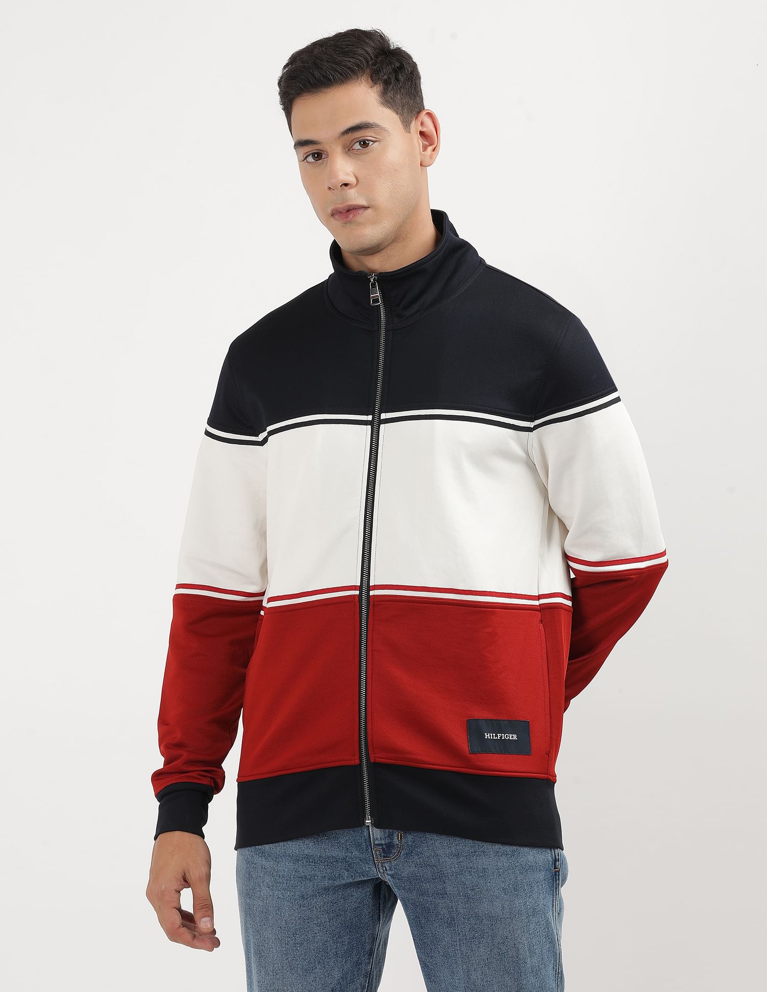 Tommy Hilfiger Sustainable Colour Block Sweatshirt