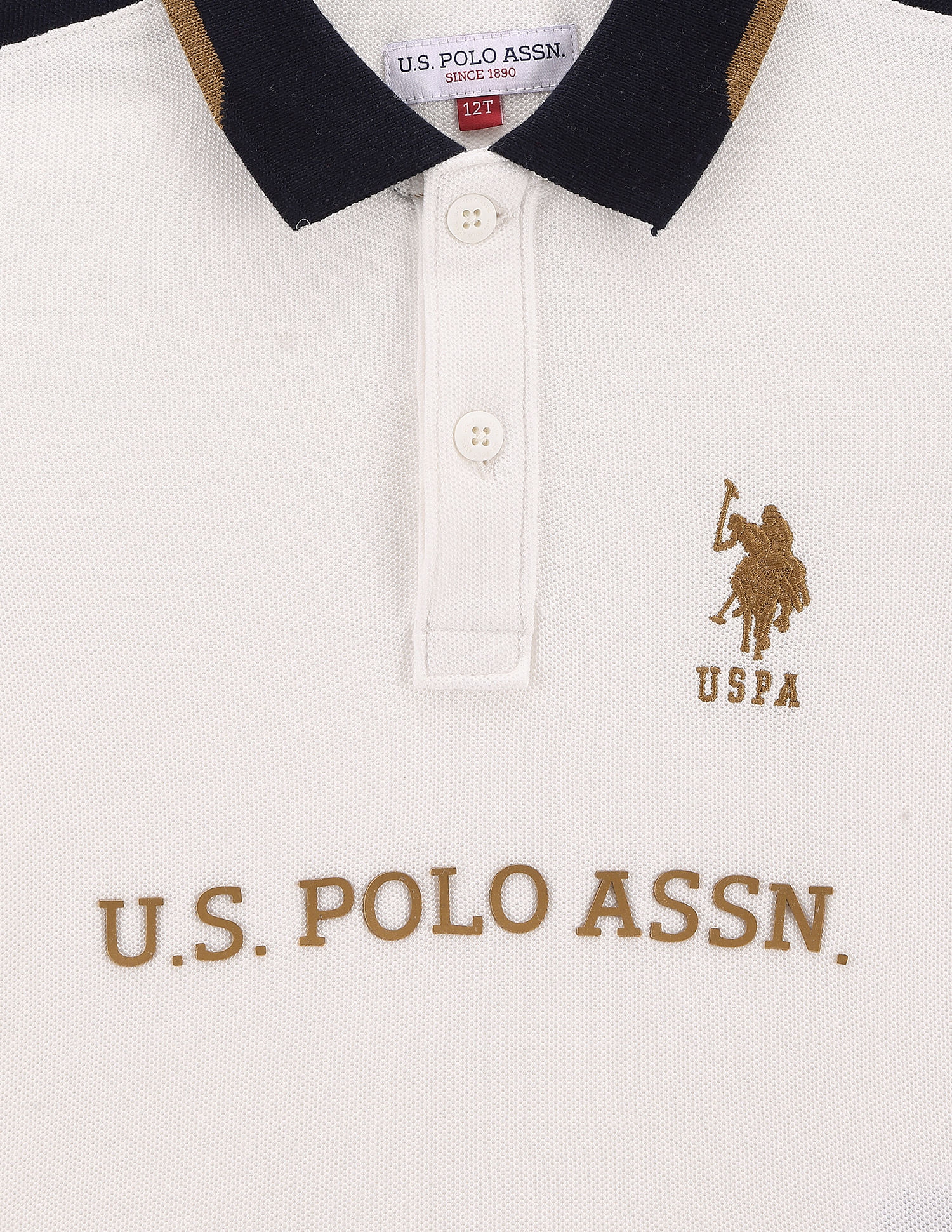 U.S. Polo Assn. Kids Boys Brand Embroidered Polo Shirt